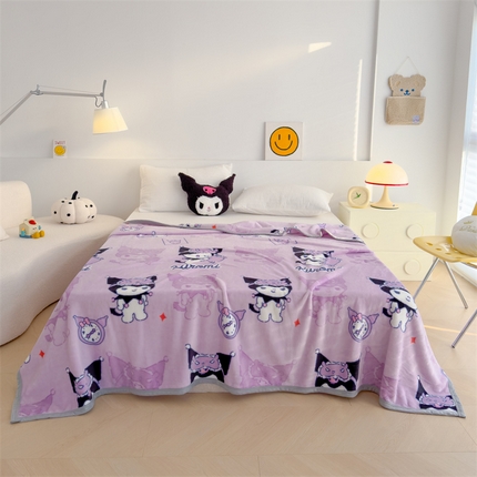 91家纺网 家纺一手货源 找家纺 （总）灰鲸 2025新款A类双面牛奶绒毛毯