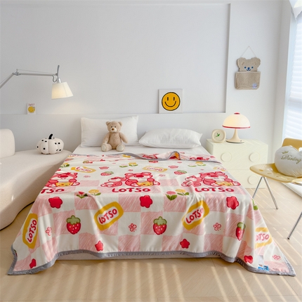 91家纺网 家纺一手货源 找家纺 （总）灰鲸 2025新款A类双面牛奶绒毛毯