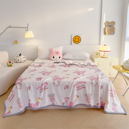 91家纺网 家纺一手货源 找家纺 （总）灰鲸 2025新款A类双面牛奶绒毛毯