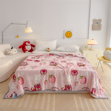 91家纺网 家纺一手货源 找家纺 （总）灰鲸 2025新款A类双面牛奶绒毛毯