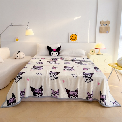 91家纺网 家纺一手货源 找家纺 （总）灰鲸 2025新款A类双面牛奶绒毛毯