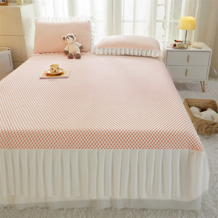 91家纺网 家纺一手货源 找家纺 鑫姿席业 2025新款抗菌3D豆豆凉感凉席经典款 橙色 经典款