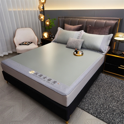 91家纺网 家纺一手货源 找家纺 （总）鑫姿席业 2025新款抗菌古藤席床笠款系列