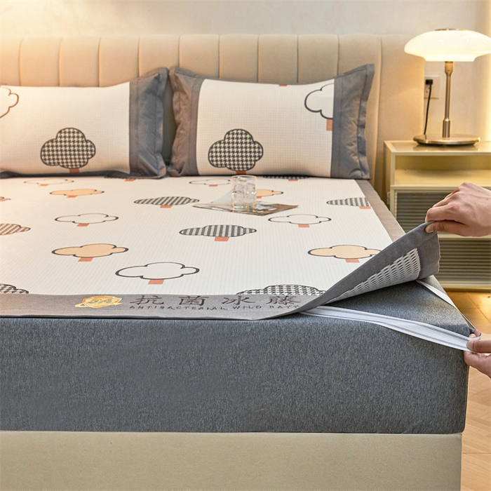 91家纺网 家纺一手货源 找家纺 鑫姿席业 2025新款A类抗菌冰藤席 千鸟格树