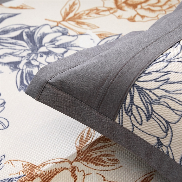 91家纺网 家纺一手货源 找家纺 鑫姿席业 2025新款A类抗菌冰藤席 水墨花