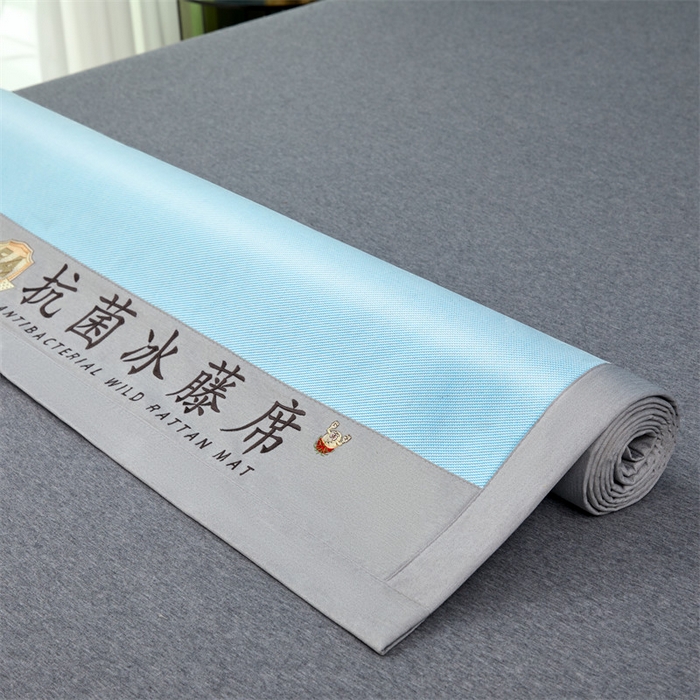 91家纺网 家纺一手货源 找家纺 （总）鑫姿席业 2025新款5A抗菌冰藤席（渐变）床单款系列