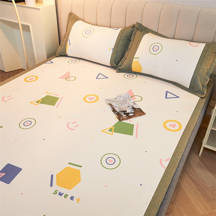 91家纺网 家纺一手货源 找家纺 鑫姿席业 2025新款A类抗菌冰藤席 缘点