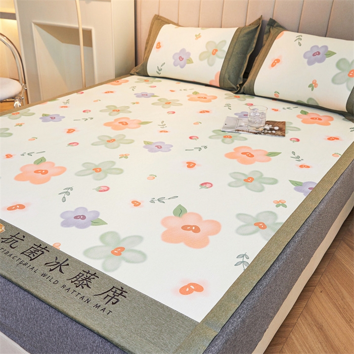 91家纺网 家纺一手货源 找家纺 （总）鑫姿席业 2025新款A类抗菌冰藤席