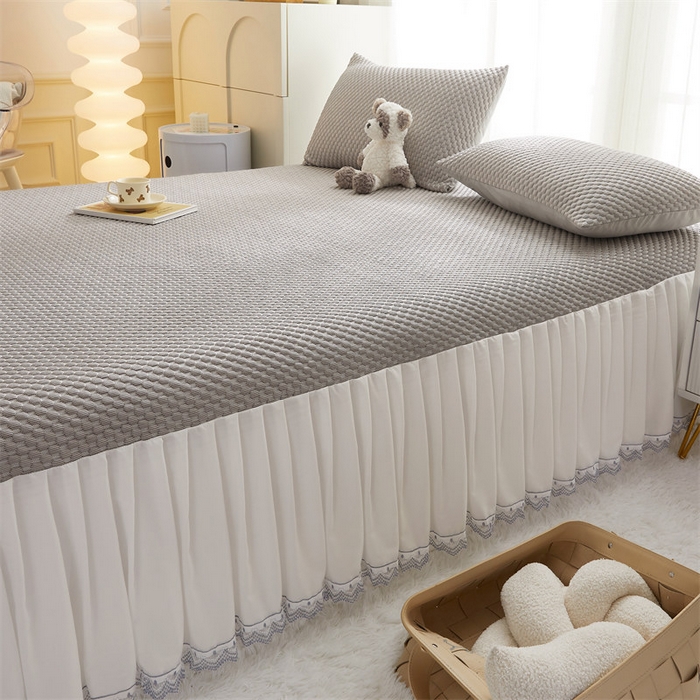 91家纺网 家纺一手货源 找家纺 鑫姿席业 2025新款A类抗菌冰豆豆凉席跑量款 咖色 跑量款