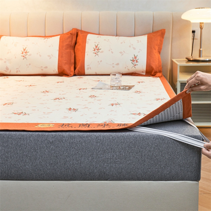 91家纺网 家纺一手货源 找家纺 鑫姿席业 2025新款A类抗菌冰藤席 仙草-1