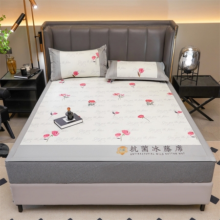 91家纺网 家纺一手货源 找家纺 （总）鑫姿席业 2025新款A类抗菌冰藤席