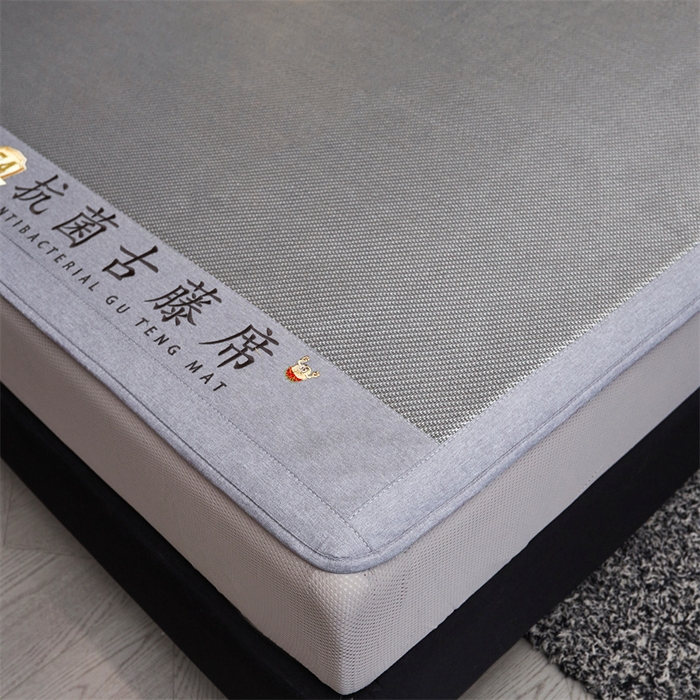 91家纺网 家纺一手货源 找家纺 （总）鑫姿席业 2025新款抗菌古藤席床笠款系列