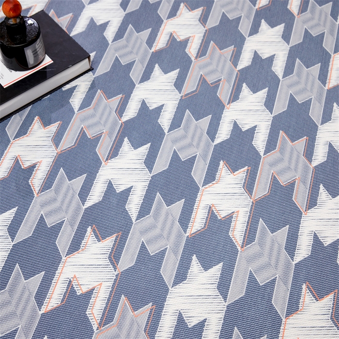 91家纺网 家纺一手货源 找家纺 鑫姿席业 2025新款A类抗菌冰藤席 歌本哈根-蓝