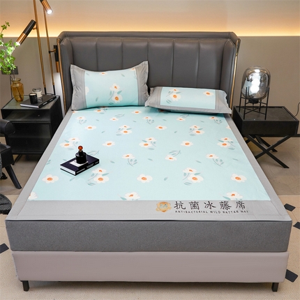 91家纺网 家纺一手货源 找家纺 （总）鑫姿席业 2025新款A类抗菌冰藤席