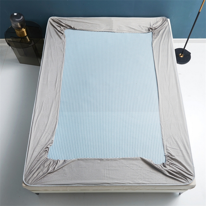 91家纺网 家纺一手货源 找家纺 （总）鑫姿席业 2025新款5A抗菌冰藤席（渐变）床笠款系列