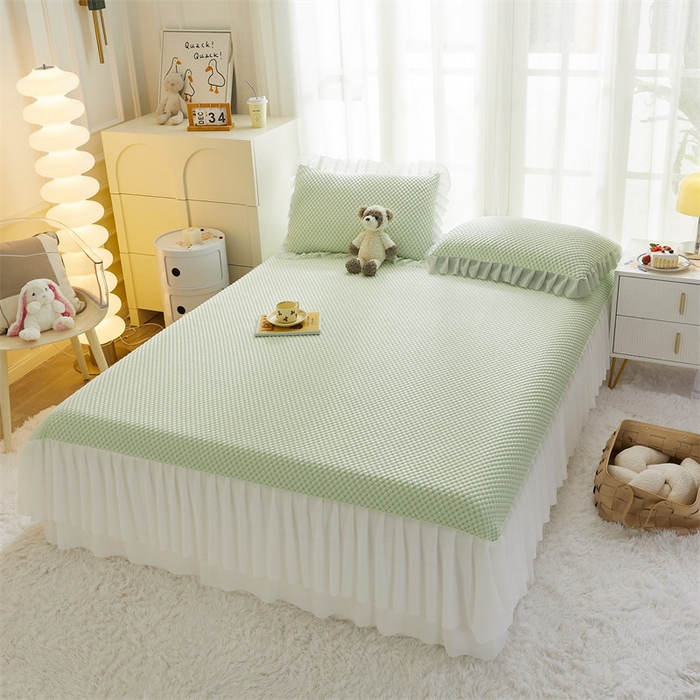 91家纺网 家纺一手货源 找家纺 （总）鑫姿席业 2025新款抗菌3D豆豆凉感凉席经典款