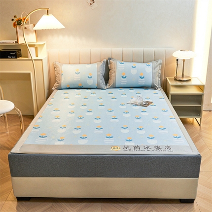 91家纺网 家纺一手货源 找家纺 （总）鑫姿席业 2025新款A类抗菌冰藤席