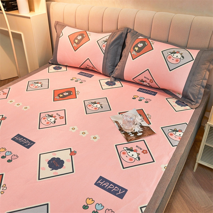 91家纺网 家纺一手货源 找家纺 鑫姿席业 2025新款A类抗菌冰藤席 苏菲庄园