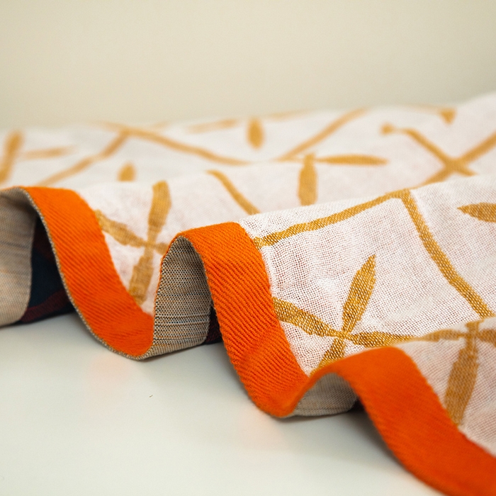 91家纺网 家纺一手货源 找家纺 雯雨家纺 2023新款全棉卡通系列纱布浴巾 花园之间-黄