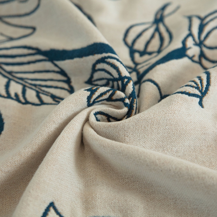 91家纺网 家纺一手货源 找家纺 雯雨家纺 2023新款全棉卡通系列纱布浴巾 花仙子-白