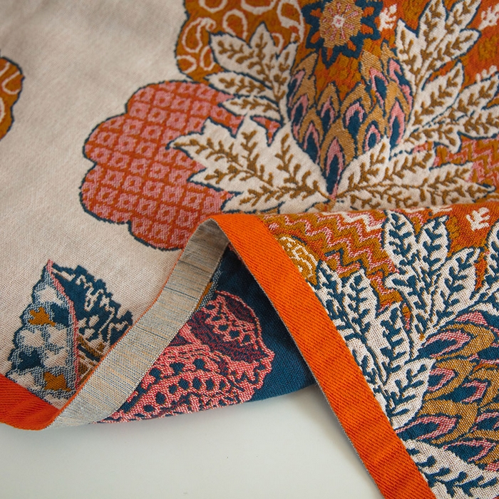 91家纺网 家纺一手货源 找家纺 雯雨家纺 2023新款全棉卡通系列纱布浴巾 珠帘花