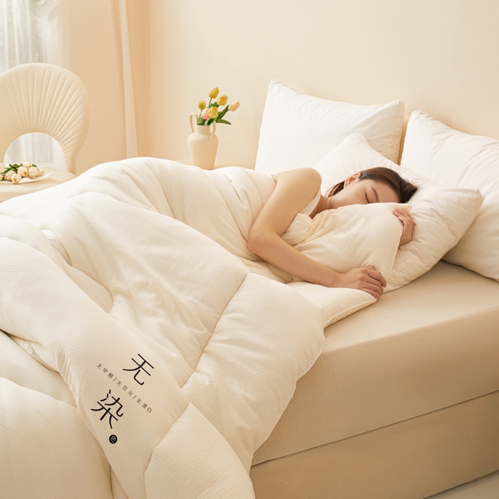 91家纺网 家纺一手货源 找家纺 （总）梦初语 2023新款A类大豆纤维被子空调被夏季单人被芯夏凉被宿舍春秋被可机洗被芯