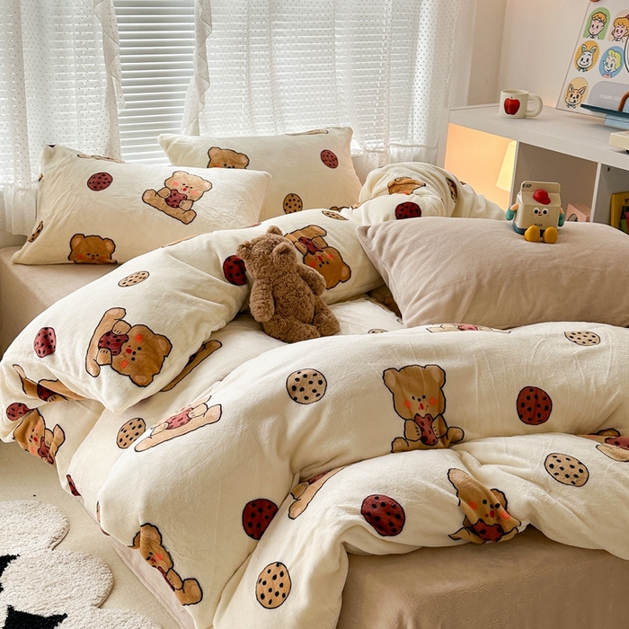 91家纺网 家纺一手货源 找家纺 （总）昔可家纺 2023新款圣诞款四件套