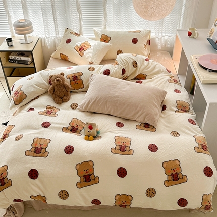 91家纺网 家纺一手货源 找家纺 （总）昔可家纺 2023新款圣诞款四件套