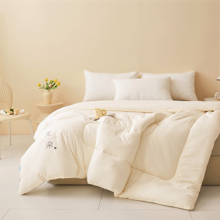 91家纺网 家纺一手货源 找家纺 （总）梦初语 2023新款A类大豆纤维被子空调被夏季单人被芯夏凉被宿舍春秋被可机洗被芯