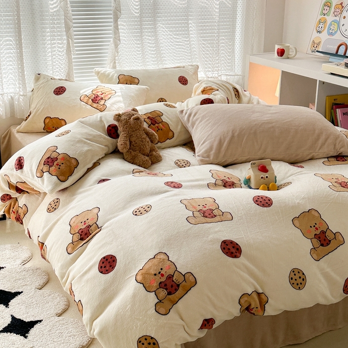 91家纺网 家纺一手货源 找家纺 （总）昔可家纺 2023新款圣诞款四件套