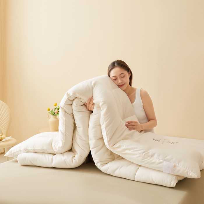 91家纺网 家纺一手货源 找家纺 （总）梦初语 2023新款A类大豆纤维被子空调被夏季单人被芯夏凉被宿舍春秋被可机洗被芯