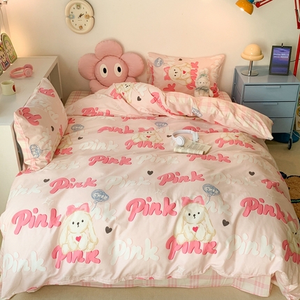 91家纺网 家纺一手货源 找家纺 （总）昔可家纺 2023新款全棉四件套-潮趣系列