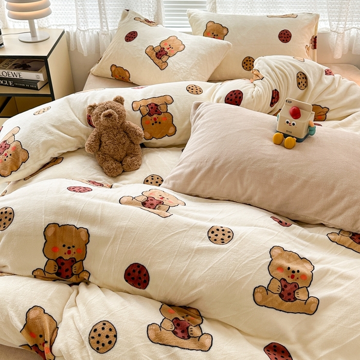 91家纺网 家纺一手货源 找家纺 （总）昔可家纺 2023新款圣诞款四件套