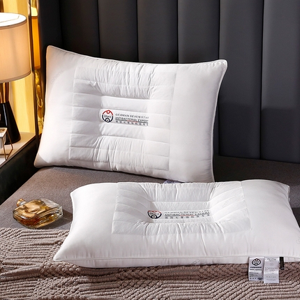 91家纺网 家纺一手货源 找家纺 （总）梦叶草 2023新款莫代尔壳恩士决明子枕芯护颈酒店枕头