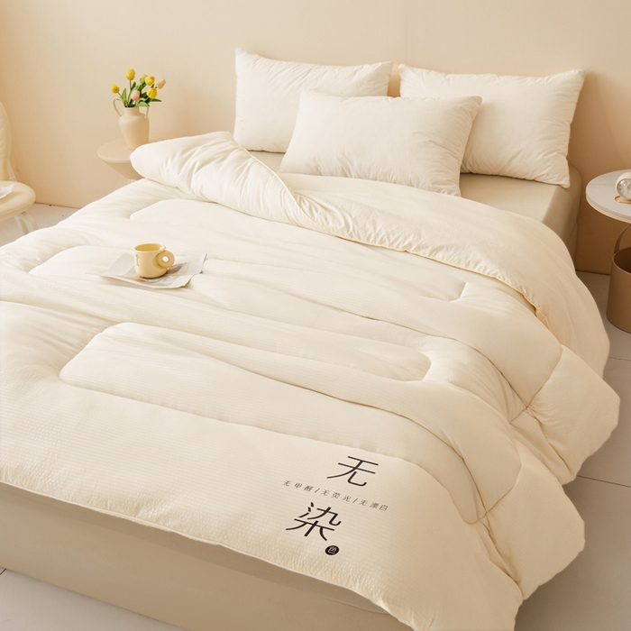 91家纺网 家纺一手货源 找家纺 （总）梦初语 2023新款A类大豆纤维被子空调被夏季单人被芯夏凉被宿舍春秋被可机洗被芯