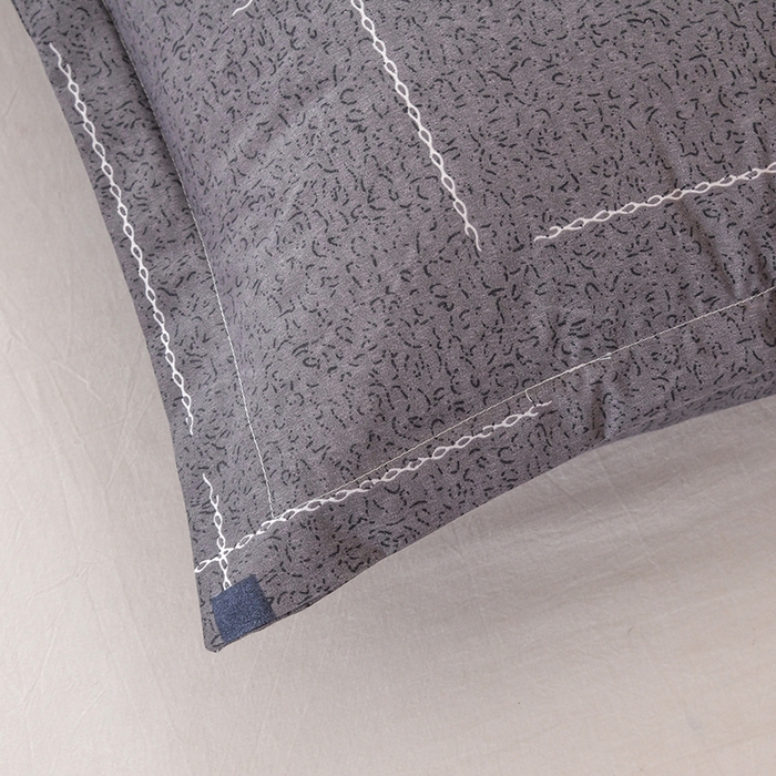 91家纺网 家纺一手货源 找家纺 茗婷家纺 2025外贸跨境电商亚马逊速卖通防口水头油枕套欧美多多TEMU SHEIN 米兰假日-灰