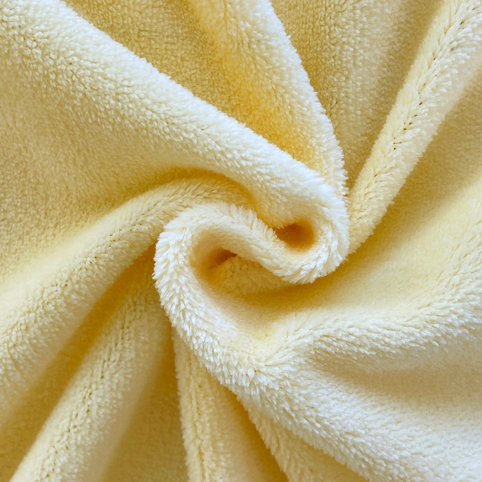 91家纺网 家纺一手货源 找家纺 言熙居 2024新款法莱绒牛奶绒高克重郁金香系列韩版四件套 郁金香黄