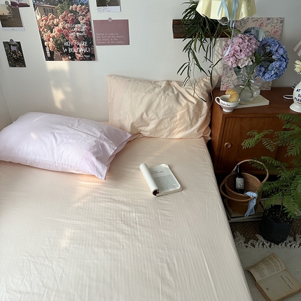 91家纺网 家纺一手货源 找家纺 （总）恋恋三季 2024新款40支13372轻法式小清新田园全棉印花单床单-春日信