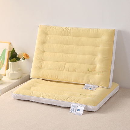 91家纺网 家纺一手货源 找家纺 （总）梦叶草 2023新款云柔绒感舒适枕芯酒店枕头