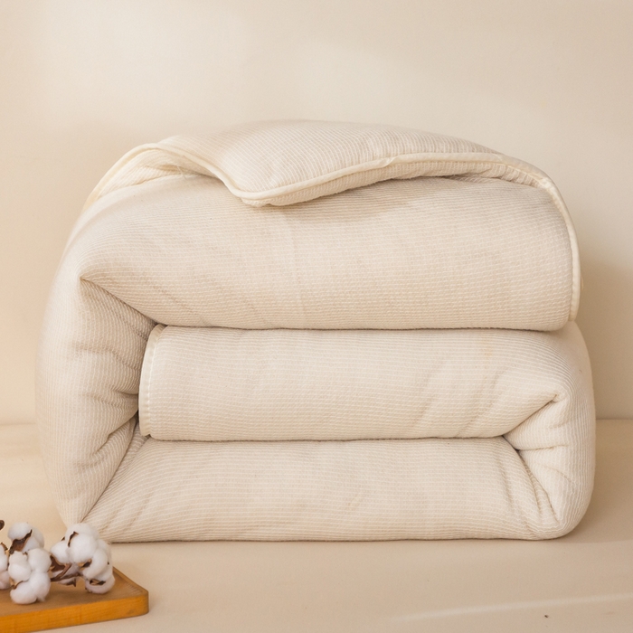 91家纺网 家纺一手货源 找家纺 （总）居易简 2025新款渔纱网新疆棉花被子被芯