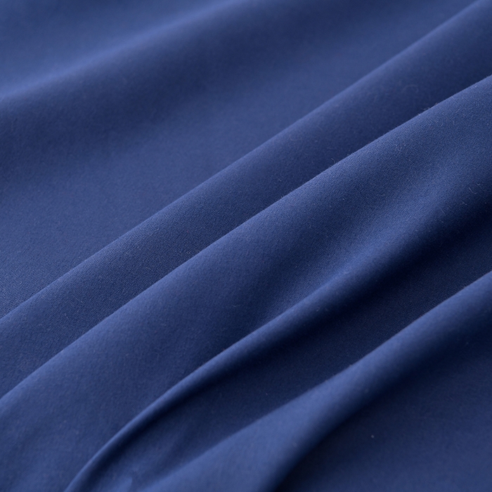 91家纺网 家纺一手货源 找家纺 艾裙海 2025跨境外贸新款纯色乐卡棉90克细丝磨毛蕾丝边床裙 藏青色