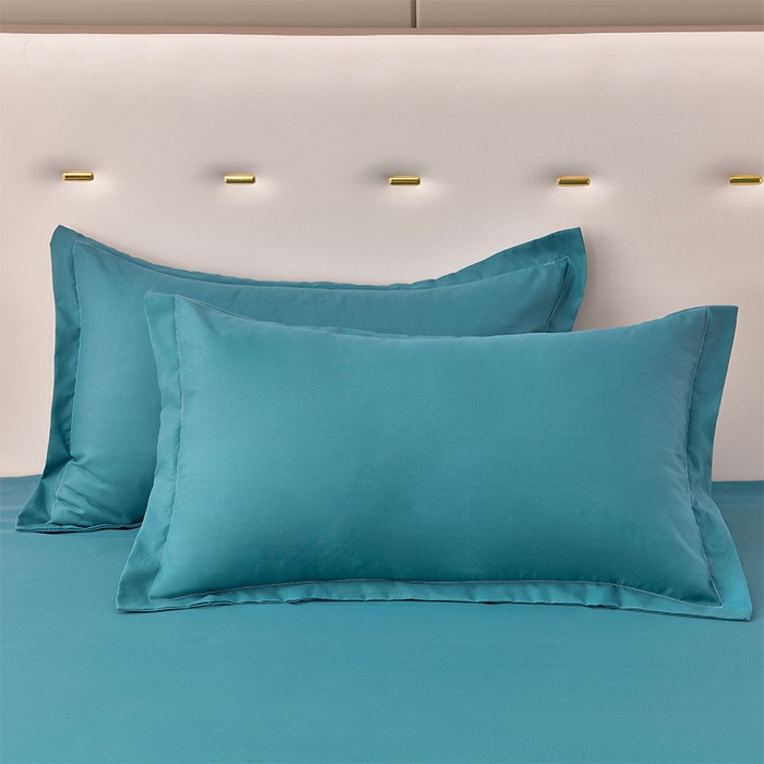 91家纺网 家纺一手货源 找家纺 （总）艾裙海 2025跨境外贸新款纯色乐卡棉90克细丝磨毛蕾丝边床裙