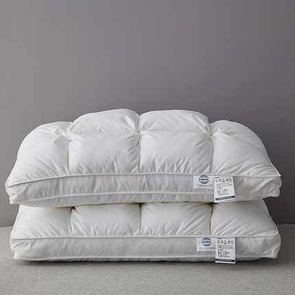 91家纺网 家纺一手货源 找家纺 乐可 2023新款曼哈顿尊护酒店枕 曼哈顿尊护酒店枕【单只装】