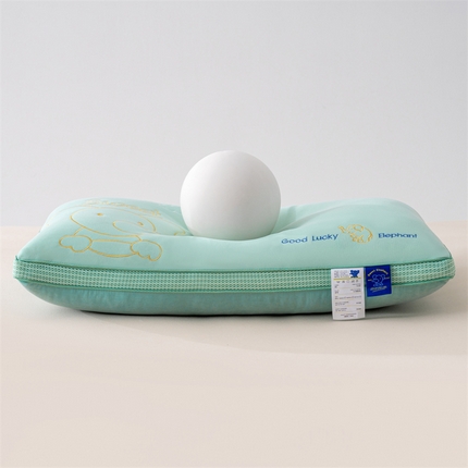 91家纺网 家纺一手货源 找家纺 （总）帝诺妮枕芯坊 2023新款卡通小象胶质枕枕头枕芯