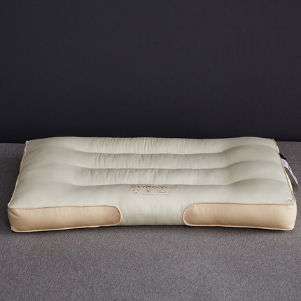 91家纺网 家纺一手货源 找家纺 乐可 2023新款大豆美肌枕 大豆美肌枕-高枕【单只装】