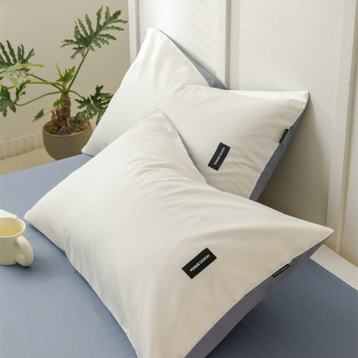 91家纺网 家纺一手货源 找家纺 （总）卡姿家纺 2023新款无印水洗棉系列-枕套