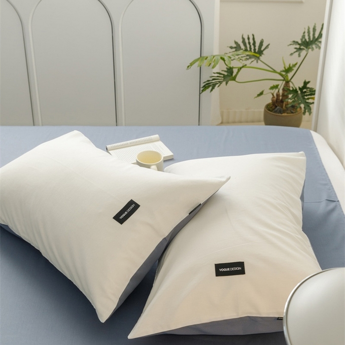 91家纺网 家纺一手货源 找家纺 （总）卡姿家纺 2023新款无印水洗棉系列-枕套