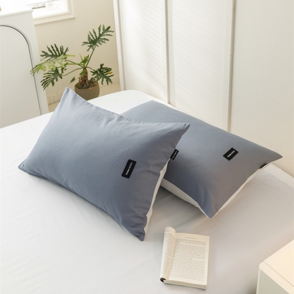 91家纺网 家纺一手货源 找家纺 （总）卡姿家纺 2023新款无印水洗棉系列-枕套