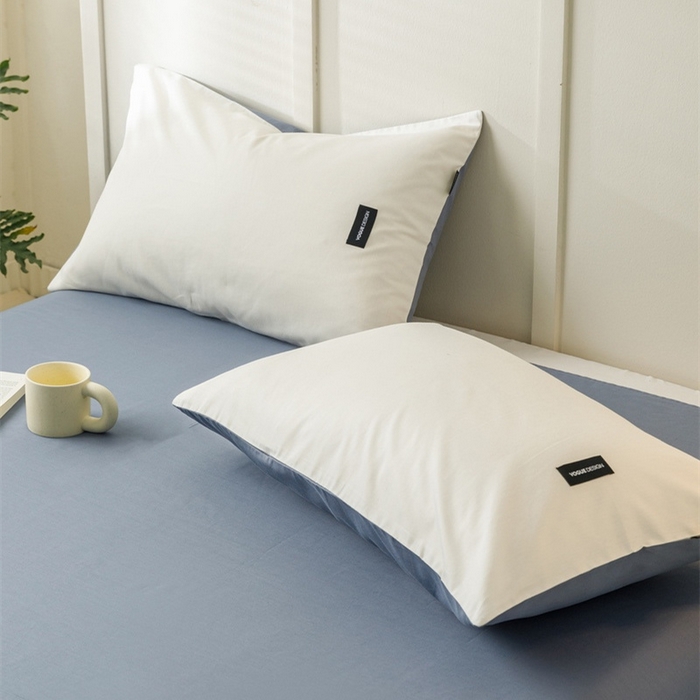 91家纺网 家纺一手货源 找家纺 （总）卡姿家纺 2023新款无印水洗棉系列-枕套