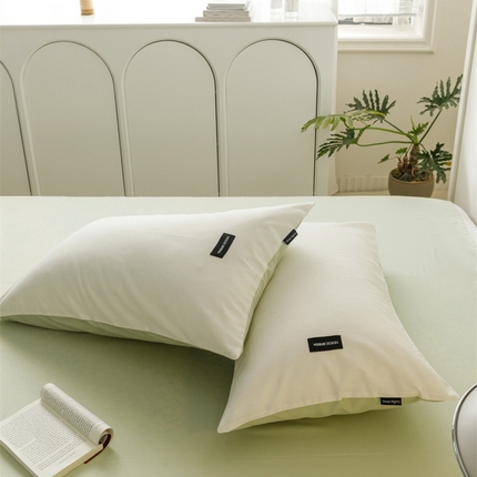 91家纺网 家纺一手货源 找家纺 （总）卡姿家纺 2023新款无印水洗棉系列-枕套